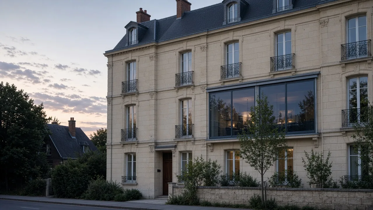 Appartement avec film miroir sans tain dans l'Oise